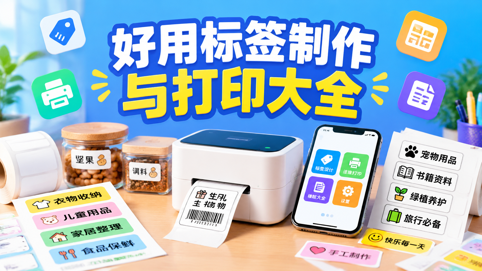 好用标签制作与打印大全