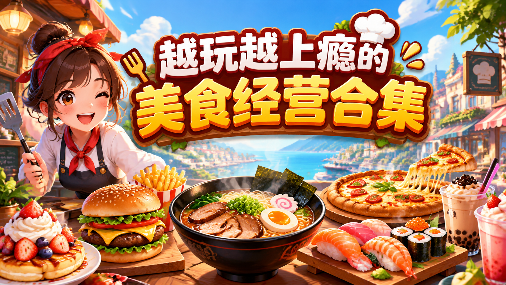越玩越上瘾的美食经营合集