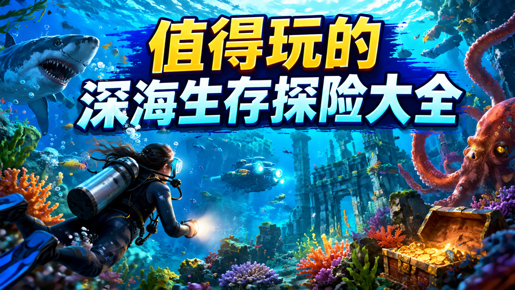 值得玩的深海生存探险大全