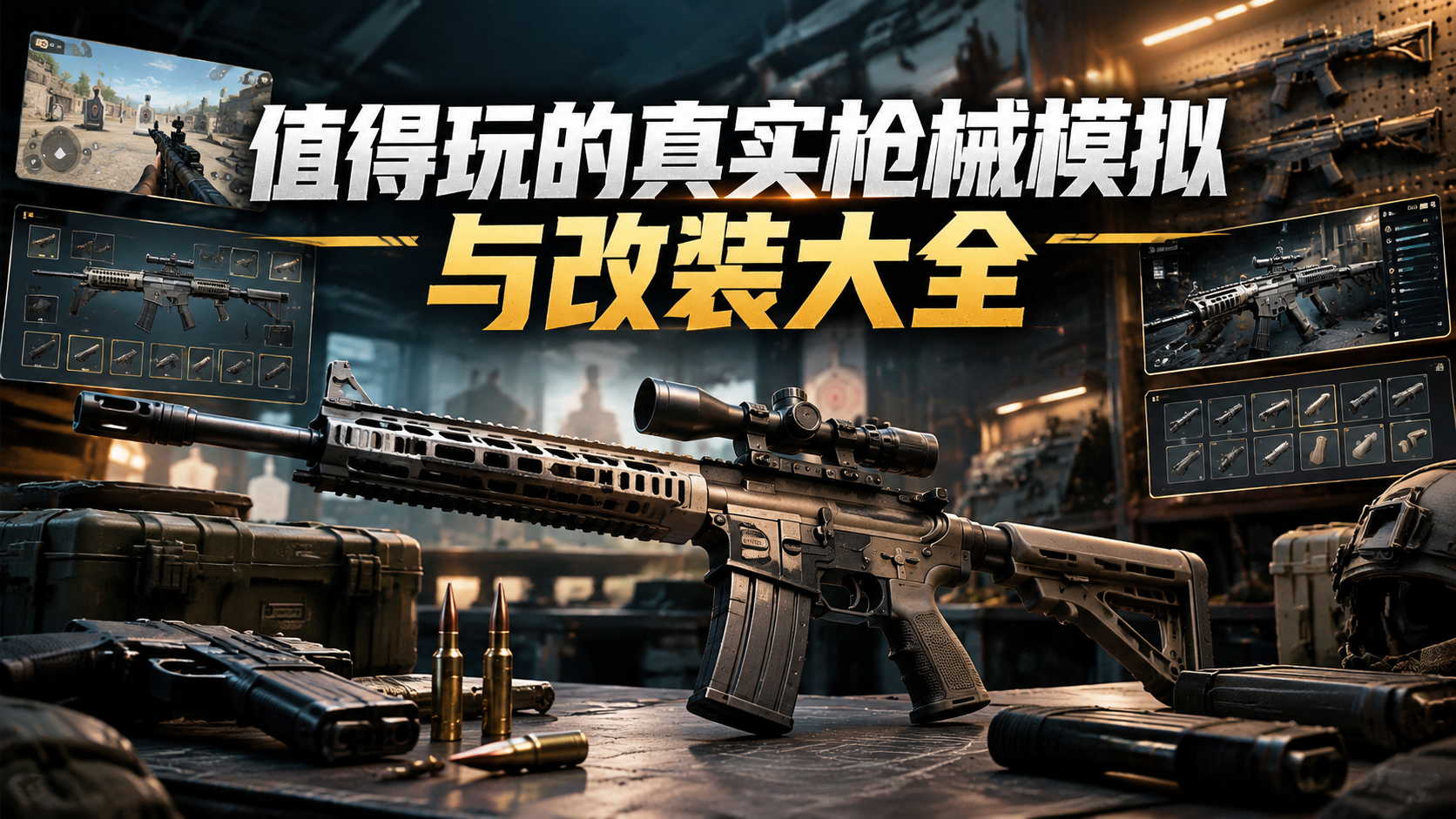 值得玩的真实枪械模拟与改装大全