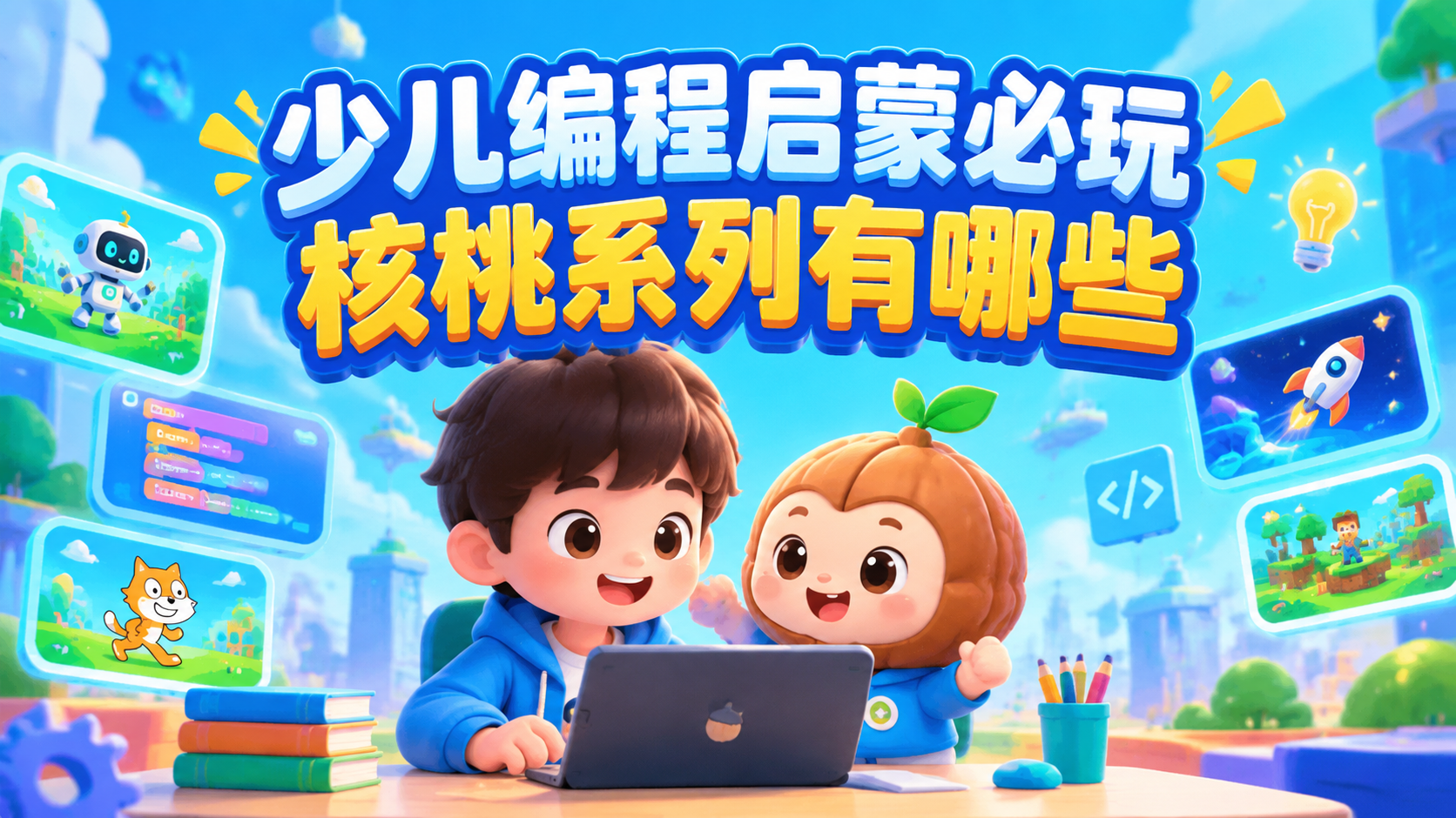 少儿编程启蒙必玩核桃系列有哪些