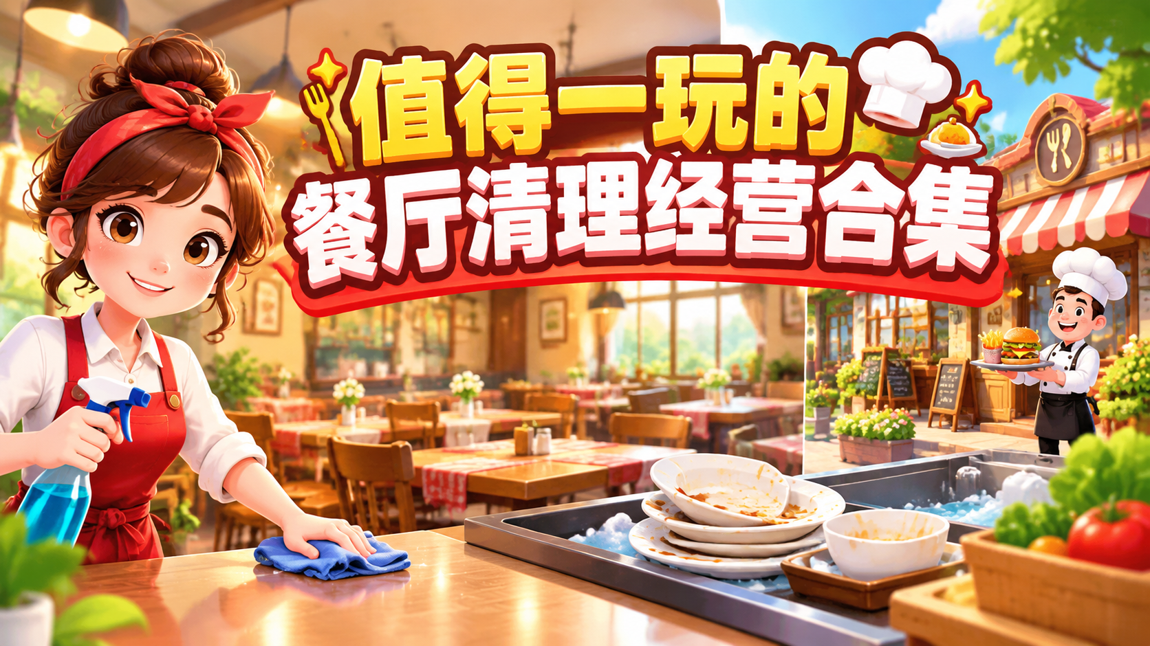 值得一玩的餐厅清理经营合集