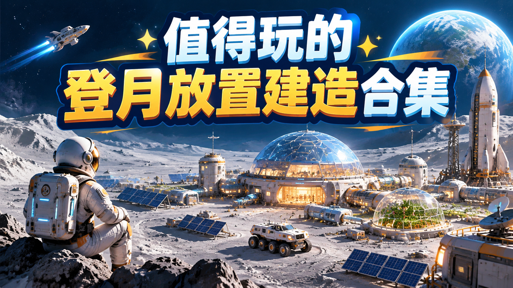 值得玩的登月放置建造合集