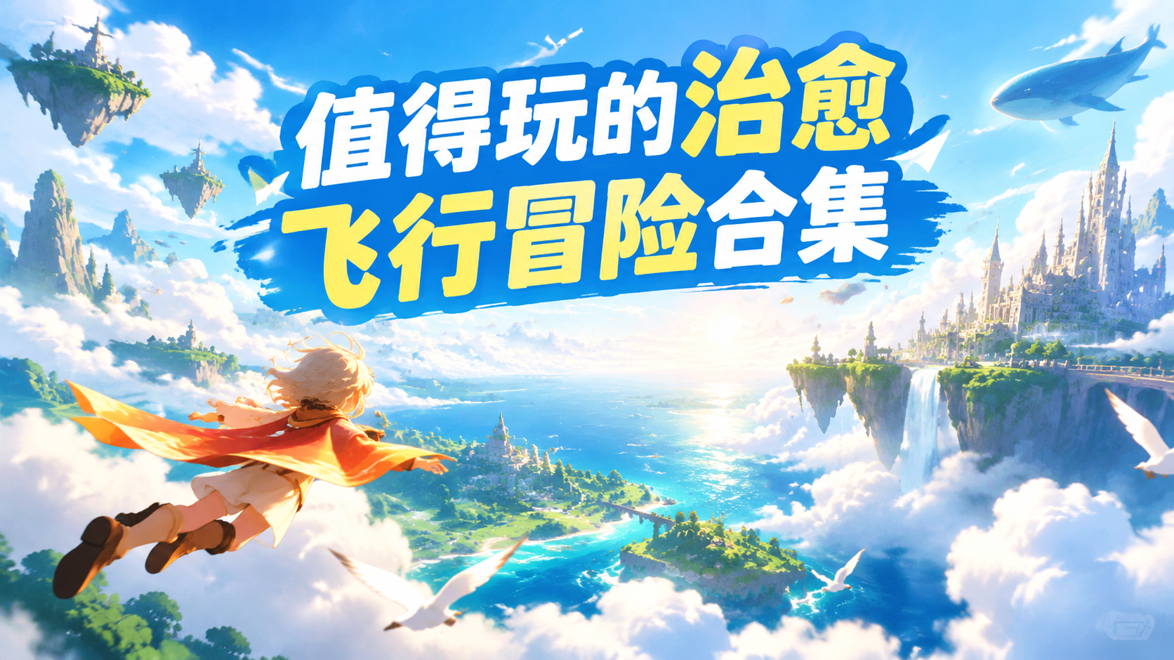 值得玩的治愈飞行冒险合集