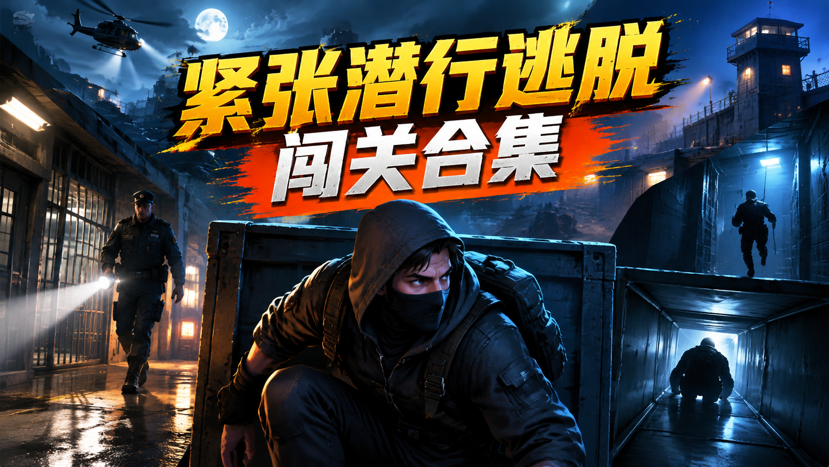 紧张潜行逃脱闯关合集