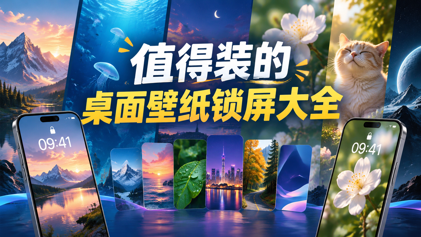 值得装的桌面壁纸锁屏大全