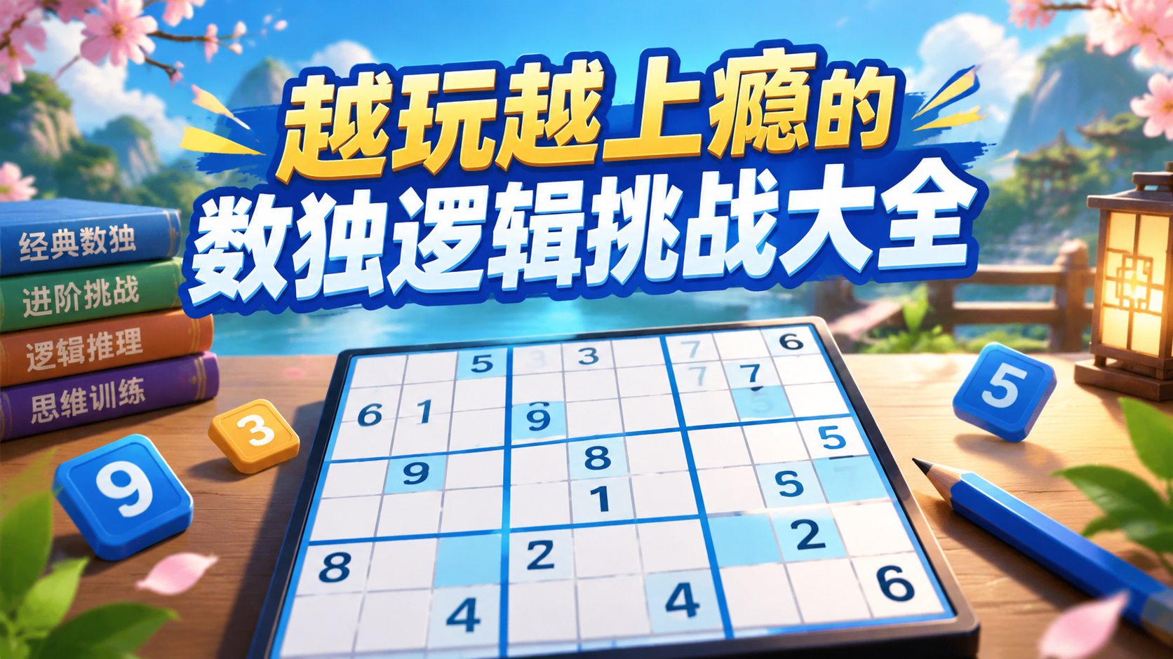 越玩越上瘾的数独逻辑挑战大全