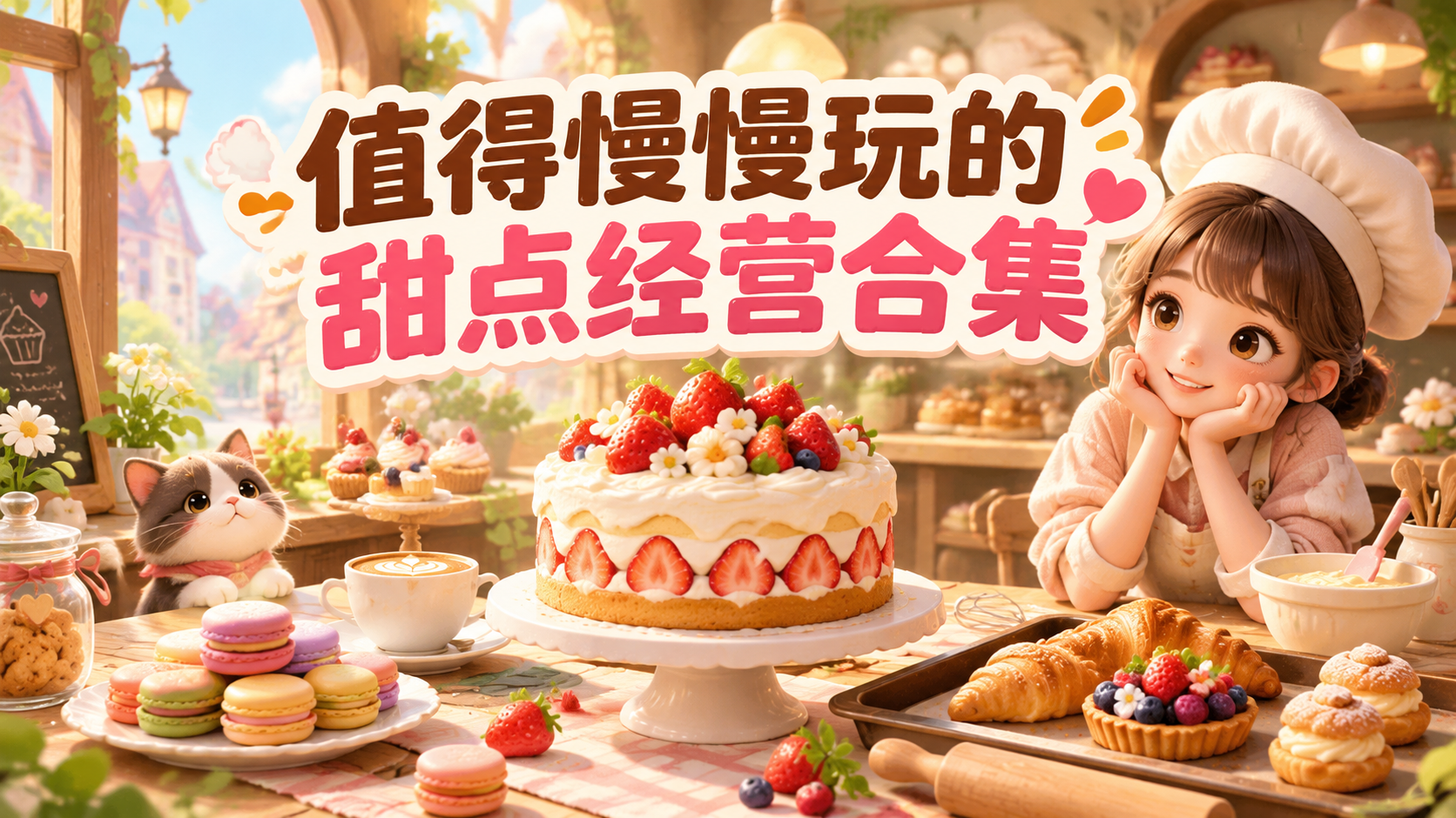 值得慢慢玩的甜点经营合集