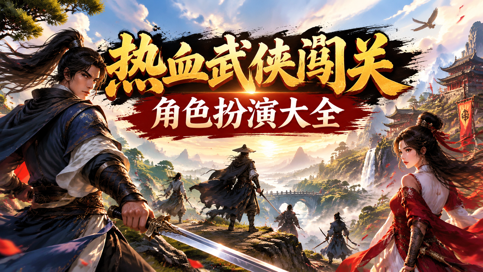 热血武侠闯关角色扮演大全