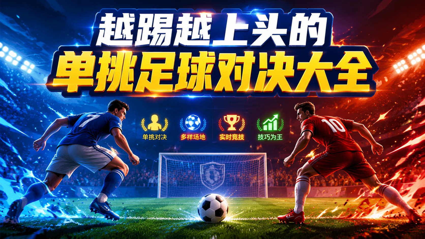 越踢越上头的单挑足球对决大全