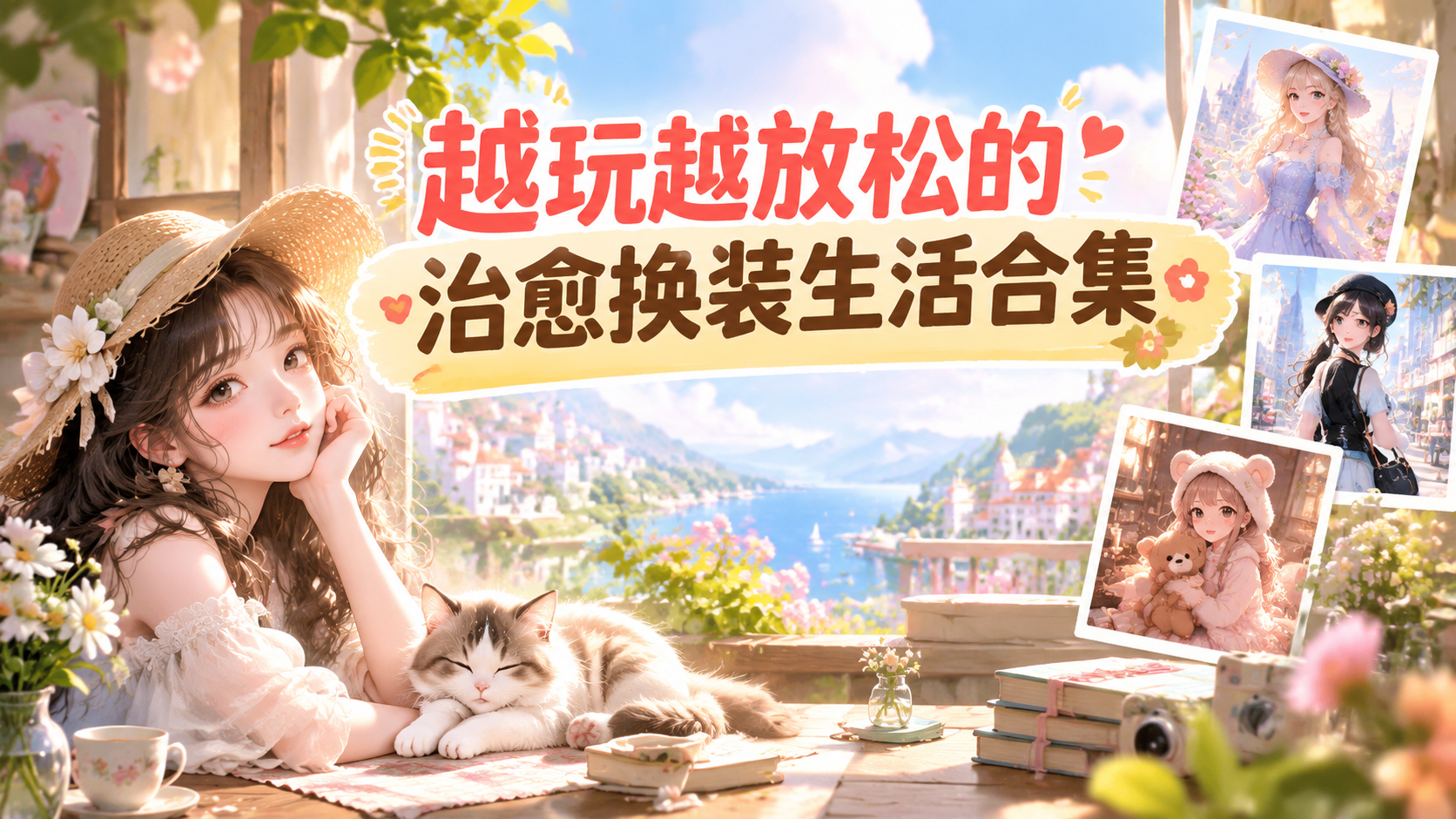 越玩越放松的治愈换装生活合集