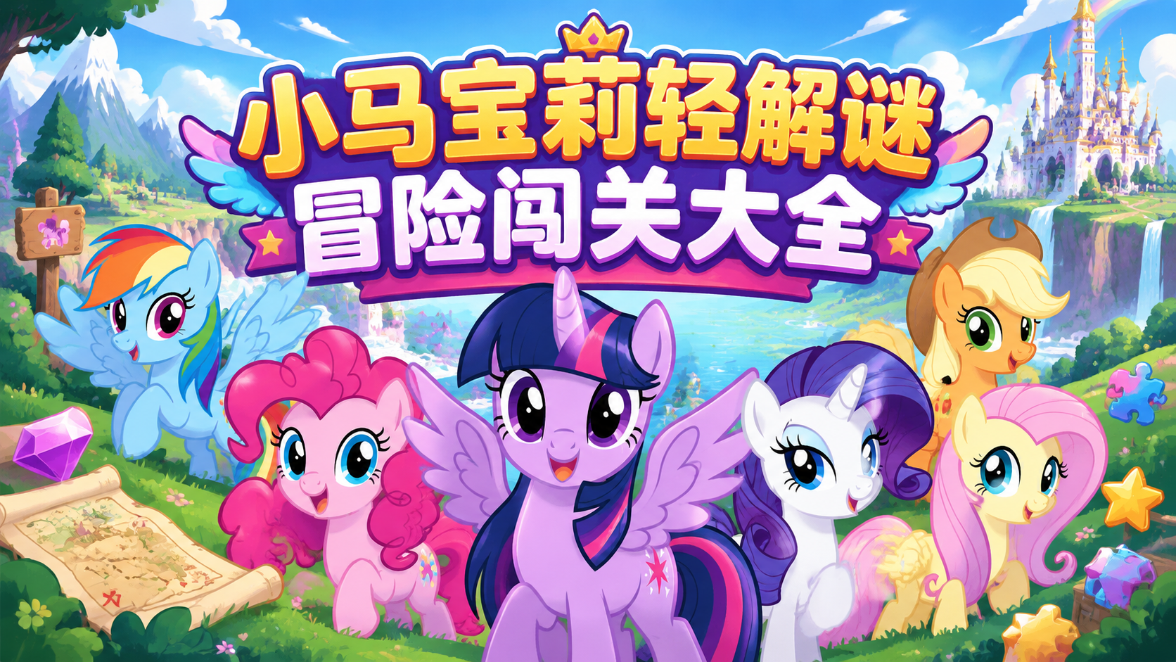 小马宝莉轻解谜冒险闯关大全