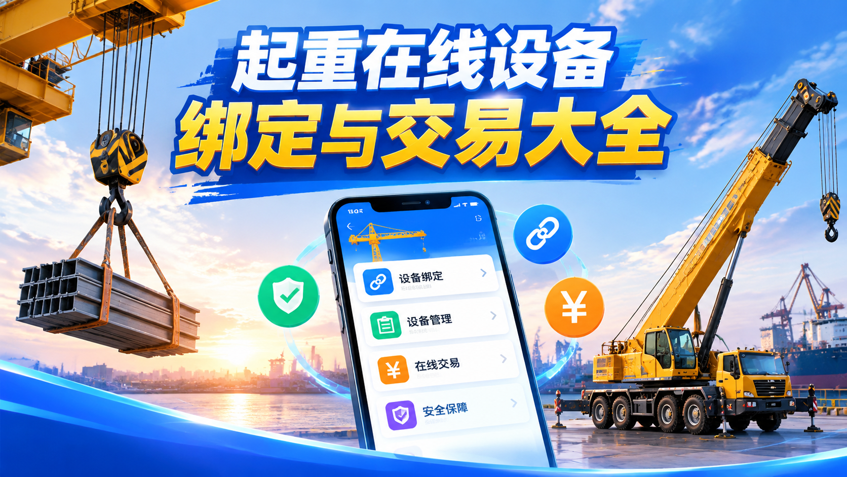 起重在线设备绑定与交易大全
