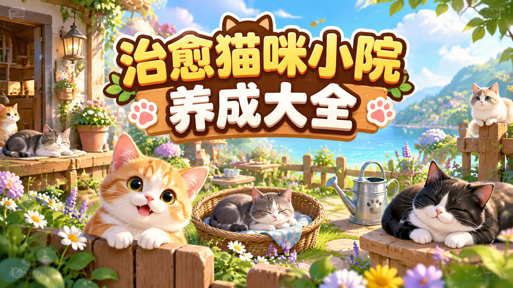 治愈猫咪小院养成大全