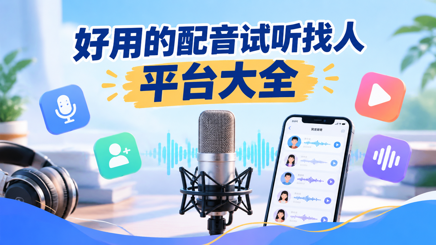 好用的配音试听找人平台大全