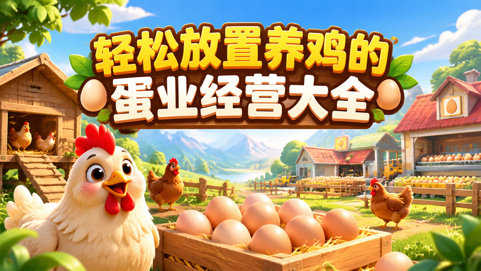 轻松放置养鸡的蛋业经营大全
