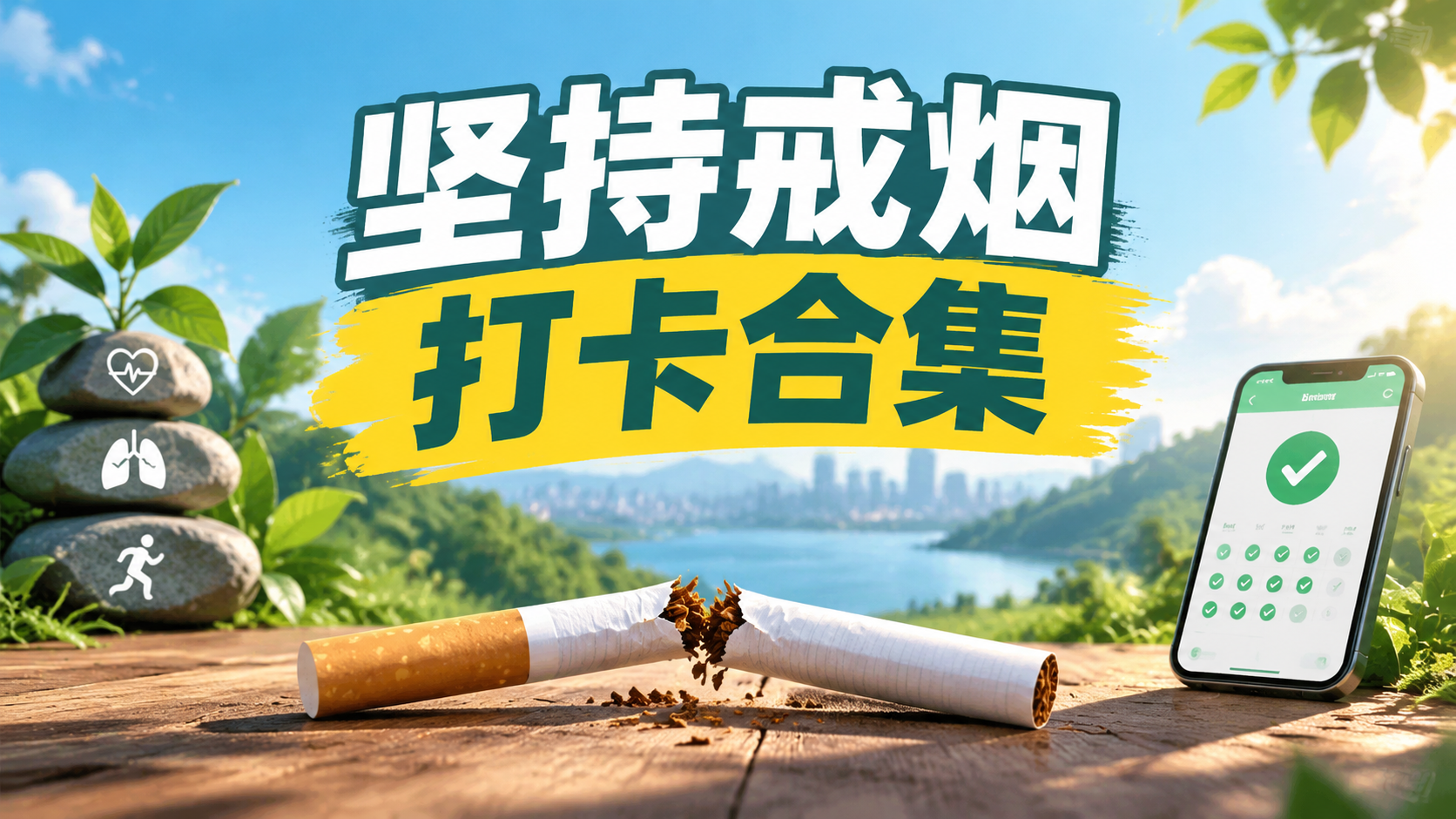 坚持戒烟打卡合集