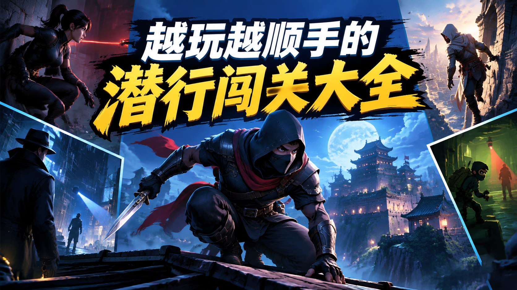 越玩越顺手的潜行闯关大全
