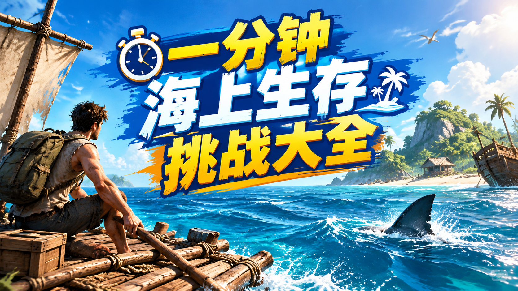 一分钟海上生存挑战大全