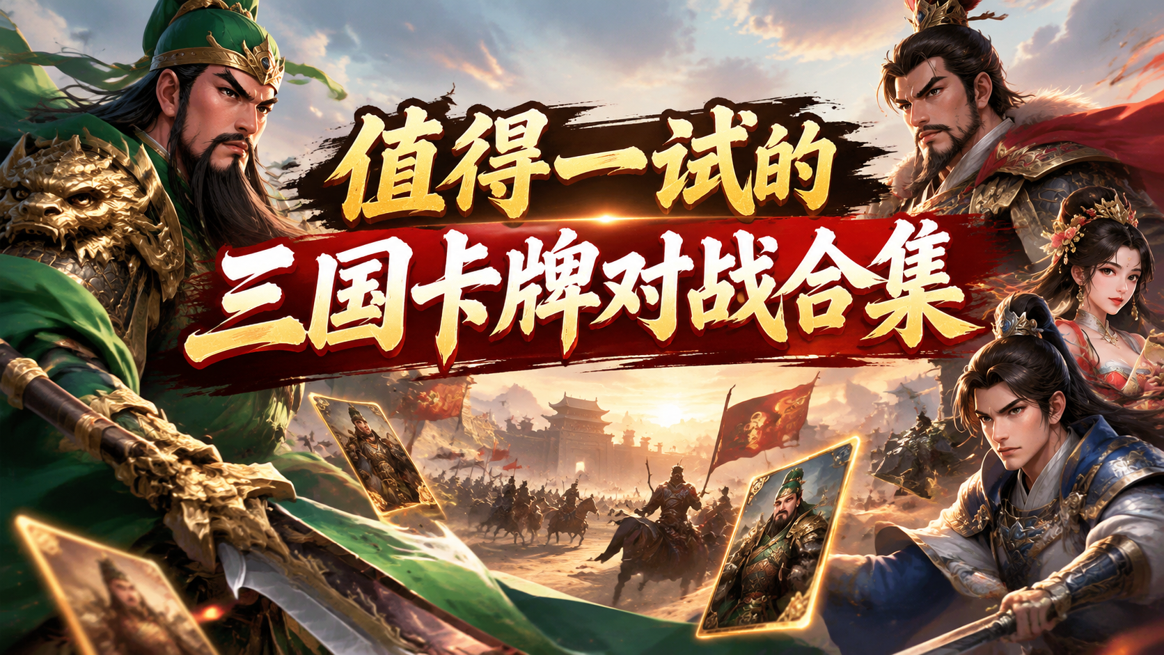 值得一试的三国卡牌对战合集