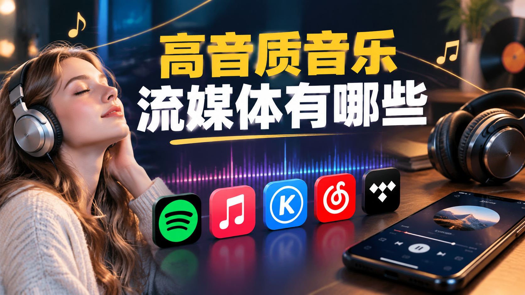 高音质音乐流媒体有哪些