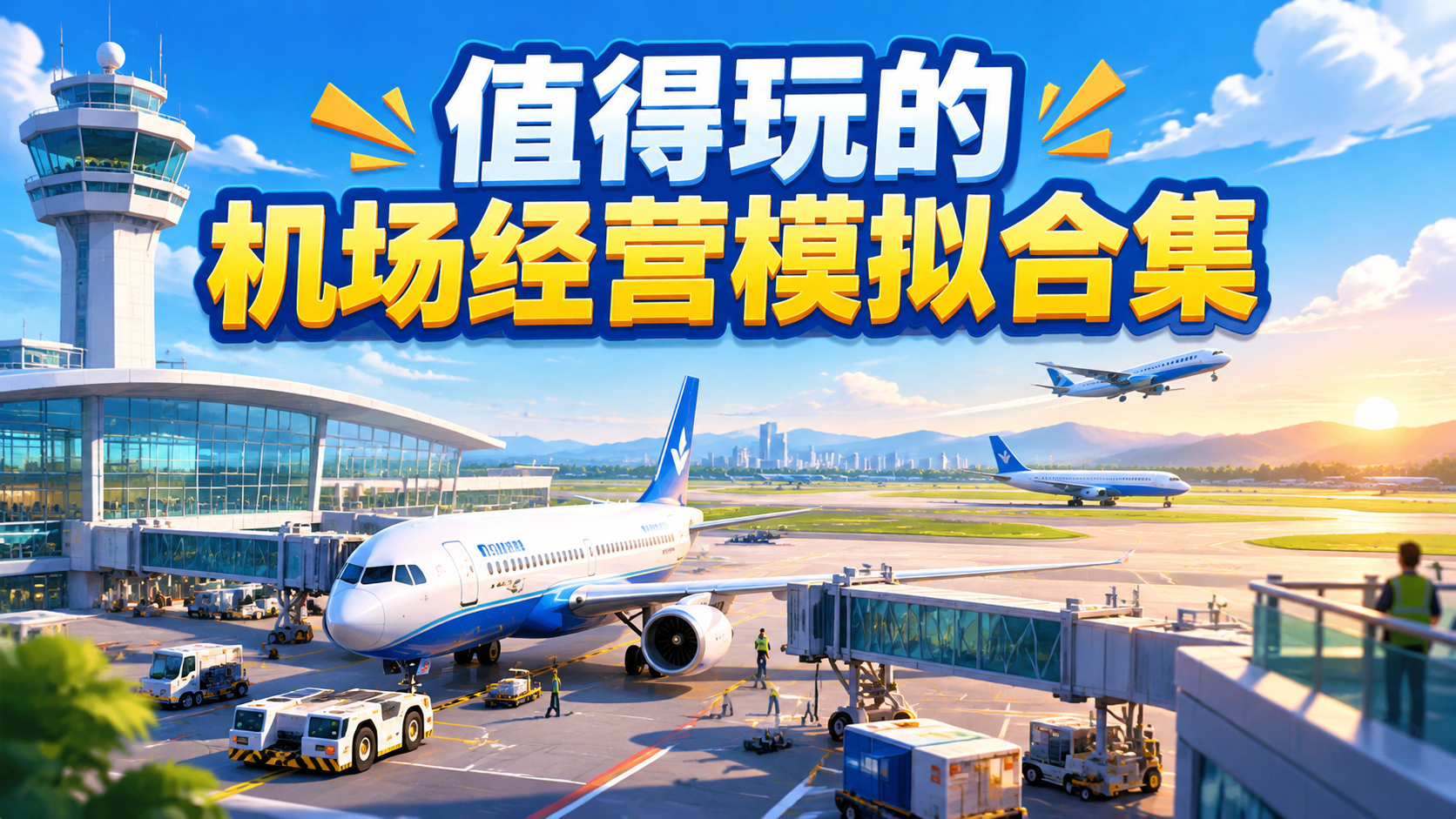 值得玩的机场经营模拟合集