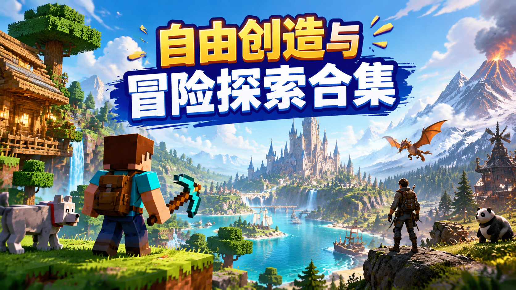 自由创造与冒险探索合集