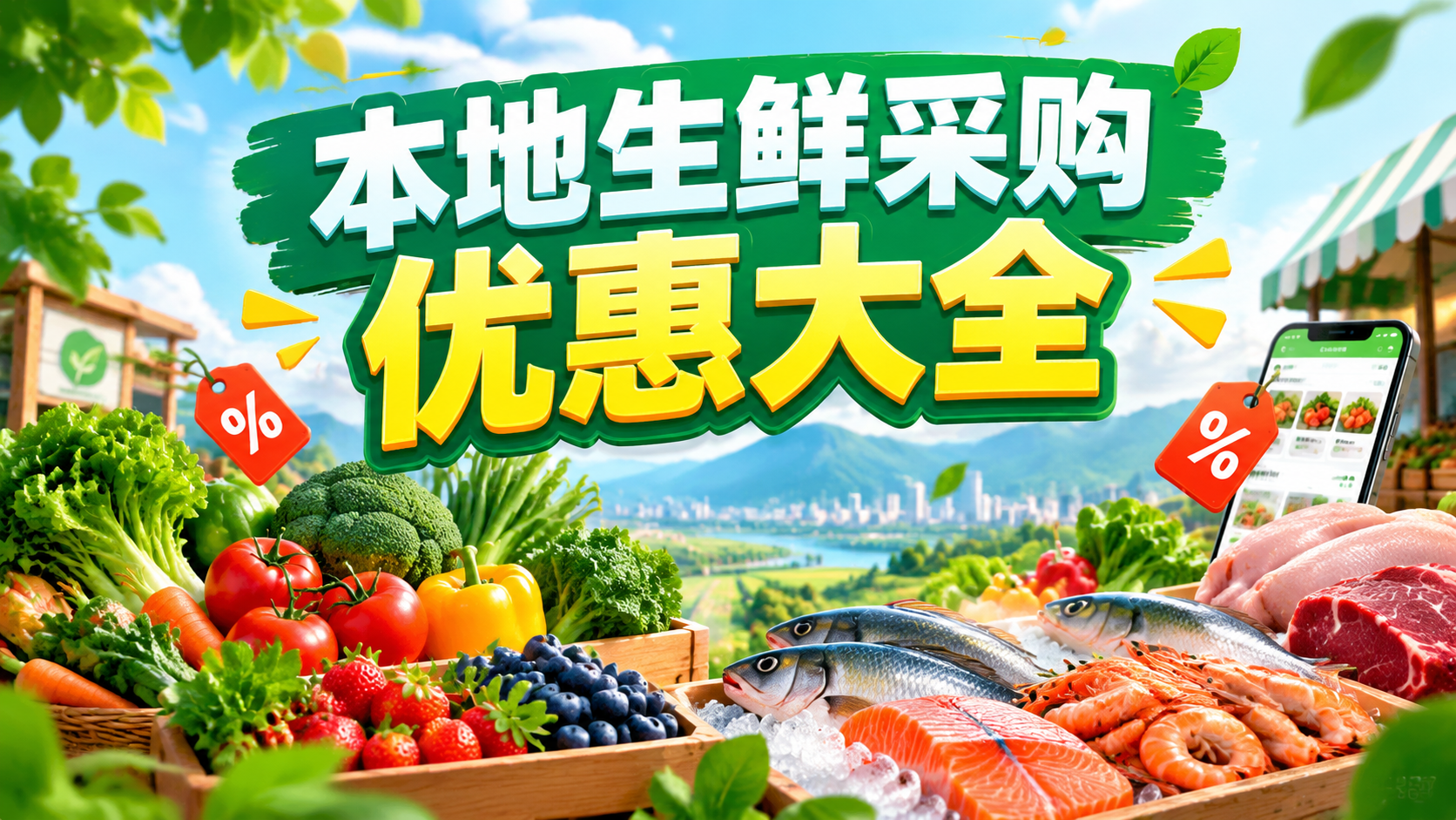 本地生鲜采购优惠大全