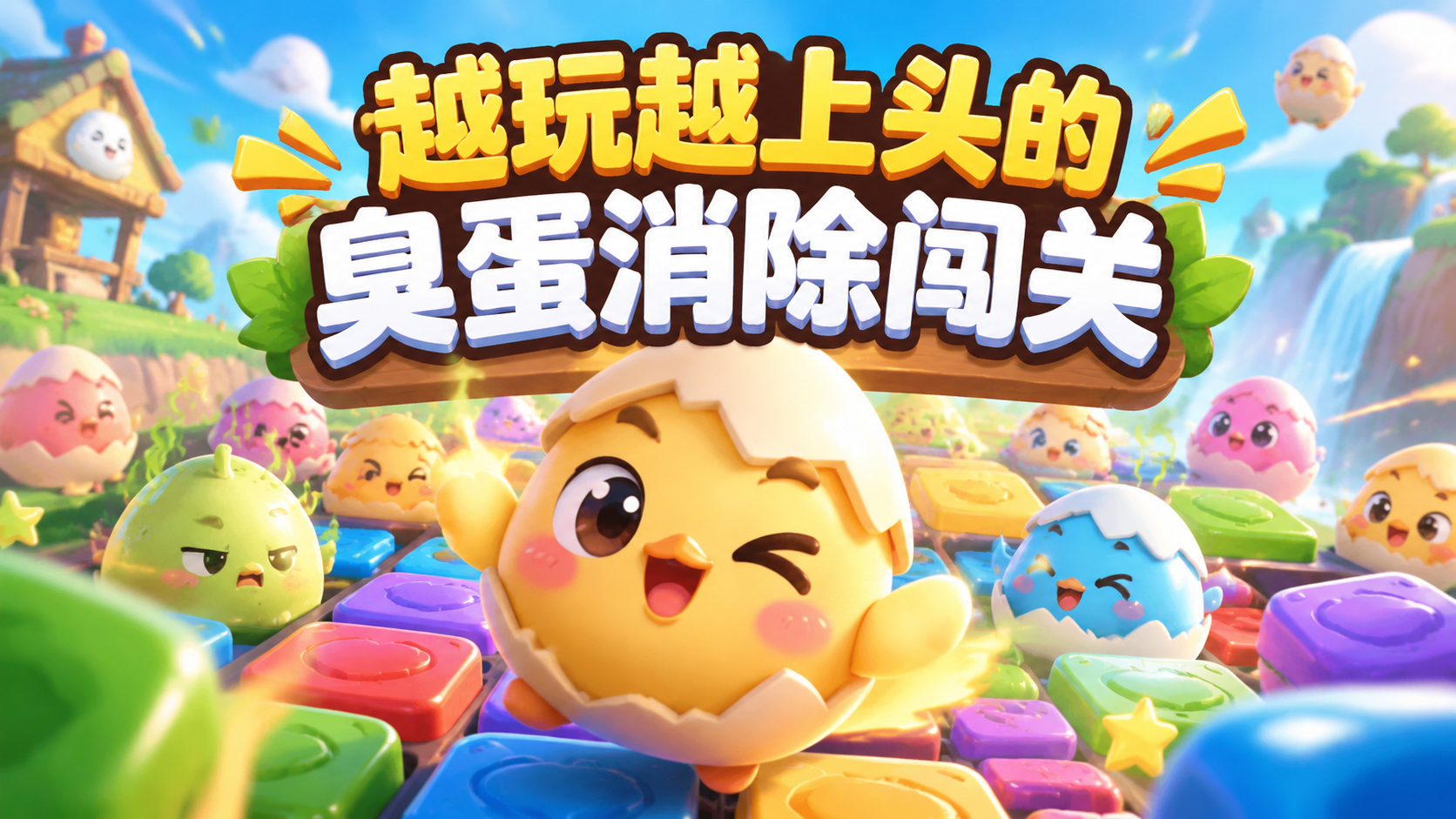 越玩越上头的臭蛋消除闯关