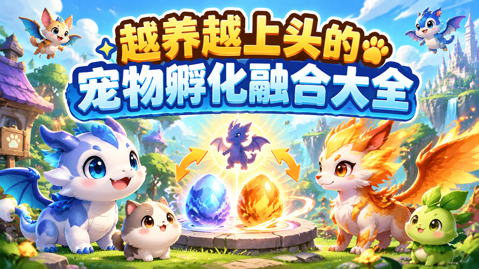 越养越上头的宠物孵化融合大全