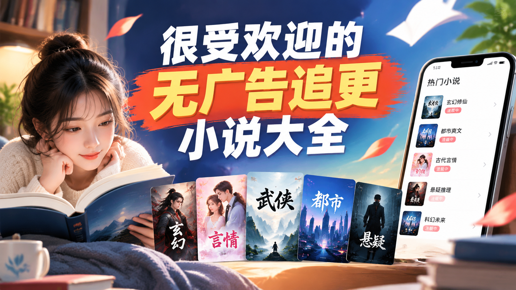 很受欢迎的无广告追更小说大全
