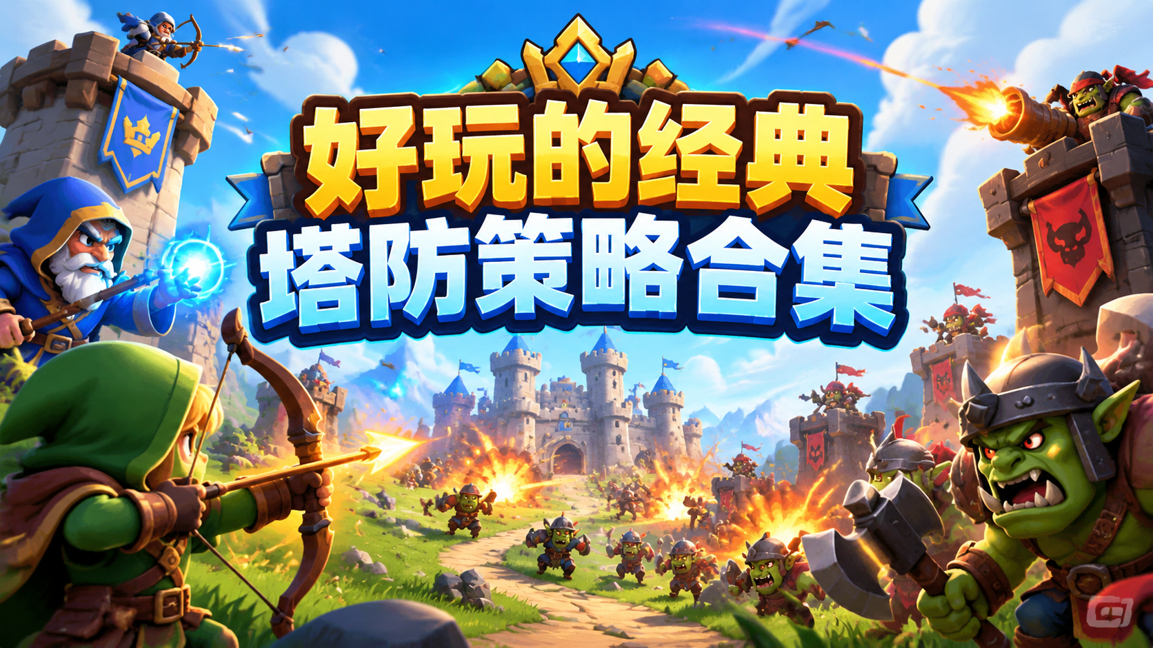 好玩的经典塔防策略合集