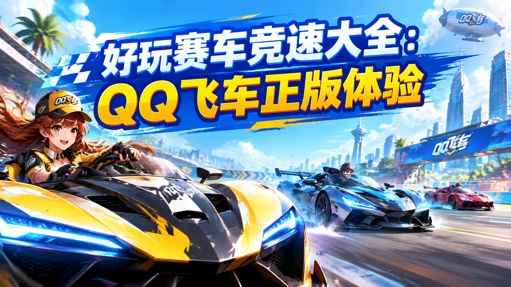 好玩赛车竞速大全：QQ飞车正版体验