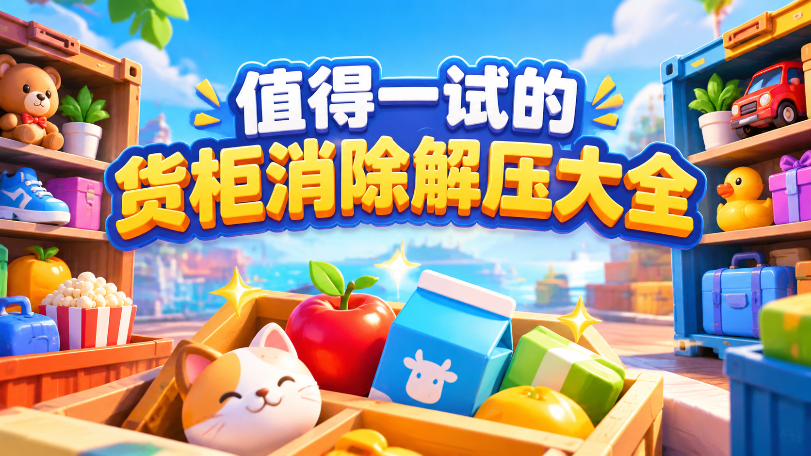值得一试的货柜消除解压大全