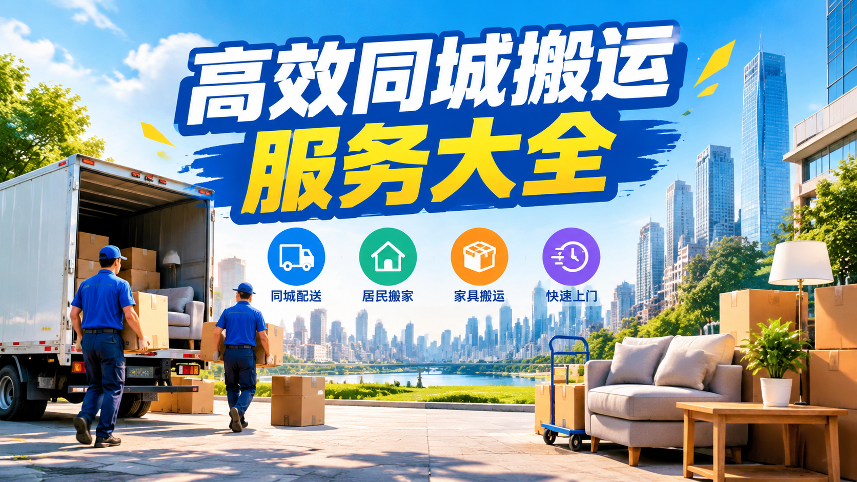 高效同城搬运服务大全
