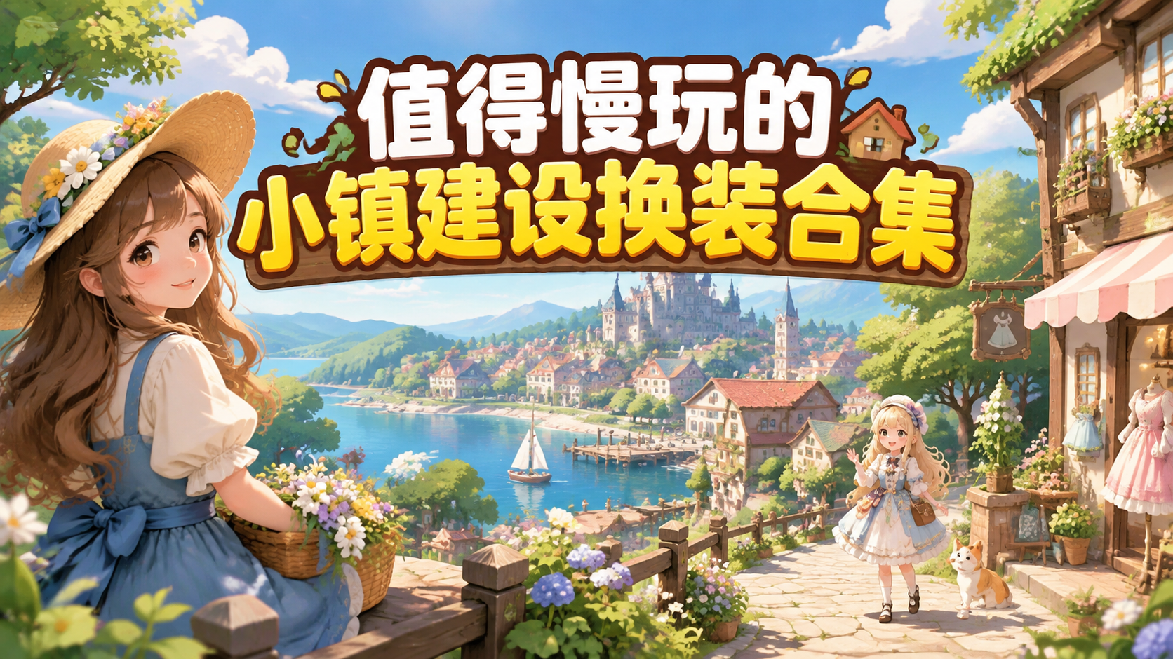 值得慢玩的小镇建设换装合集