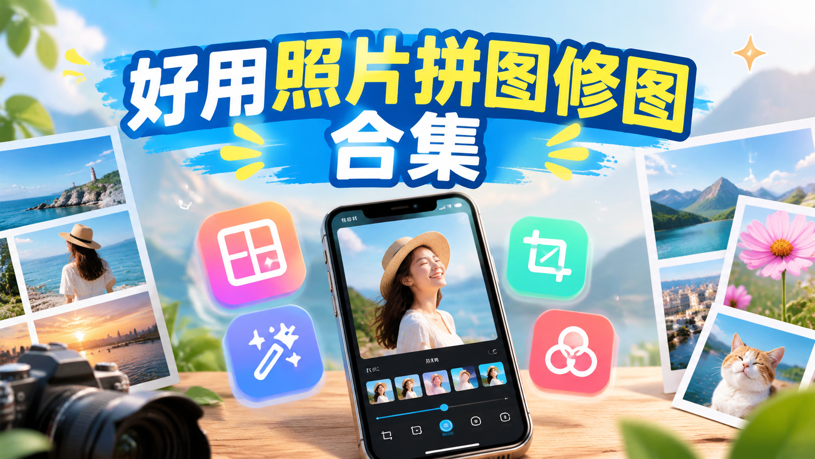 好用照片拼图修图合集
