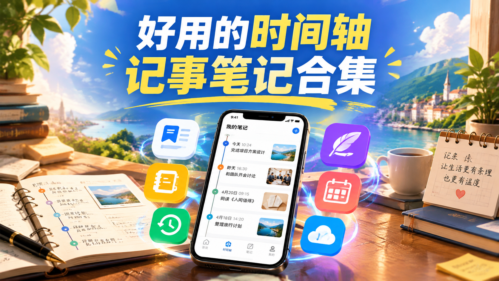 好用的时间轴记事笔记合集