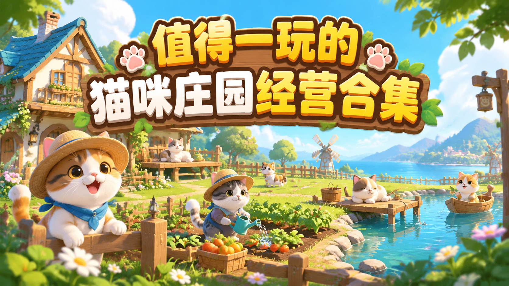值得一玩的猫咪庄园经营合集
