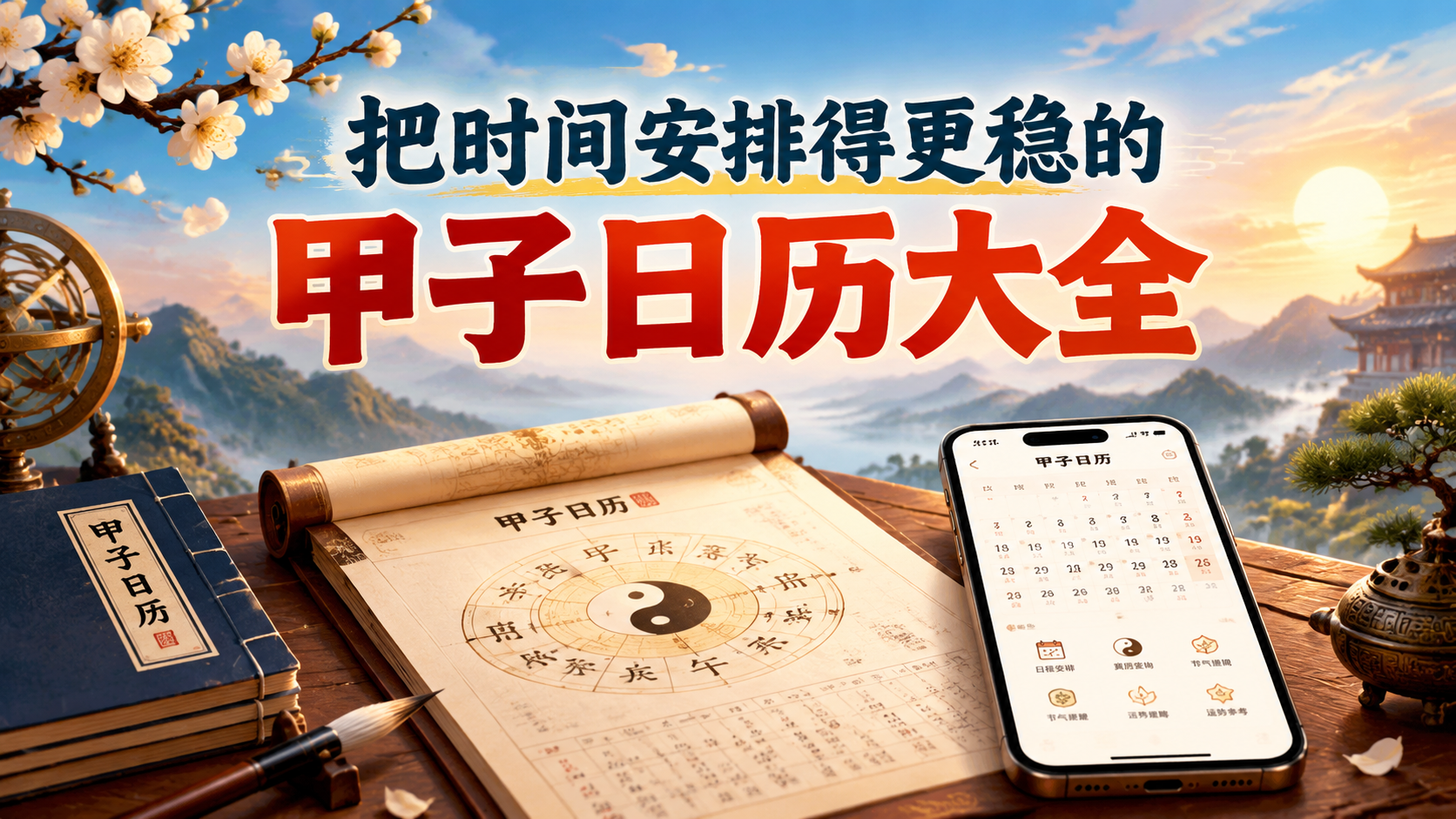 把时间安排得更稳的甲子日历大全