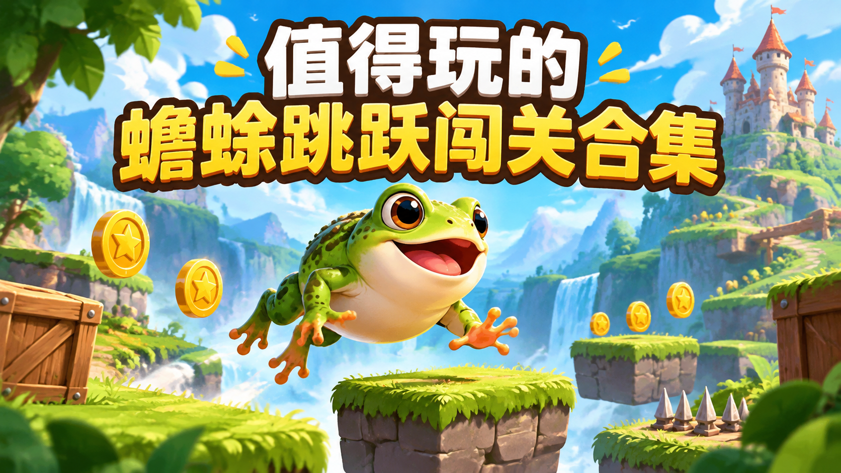 值得玩的蟾蜍跳跃闯关合集