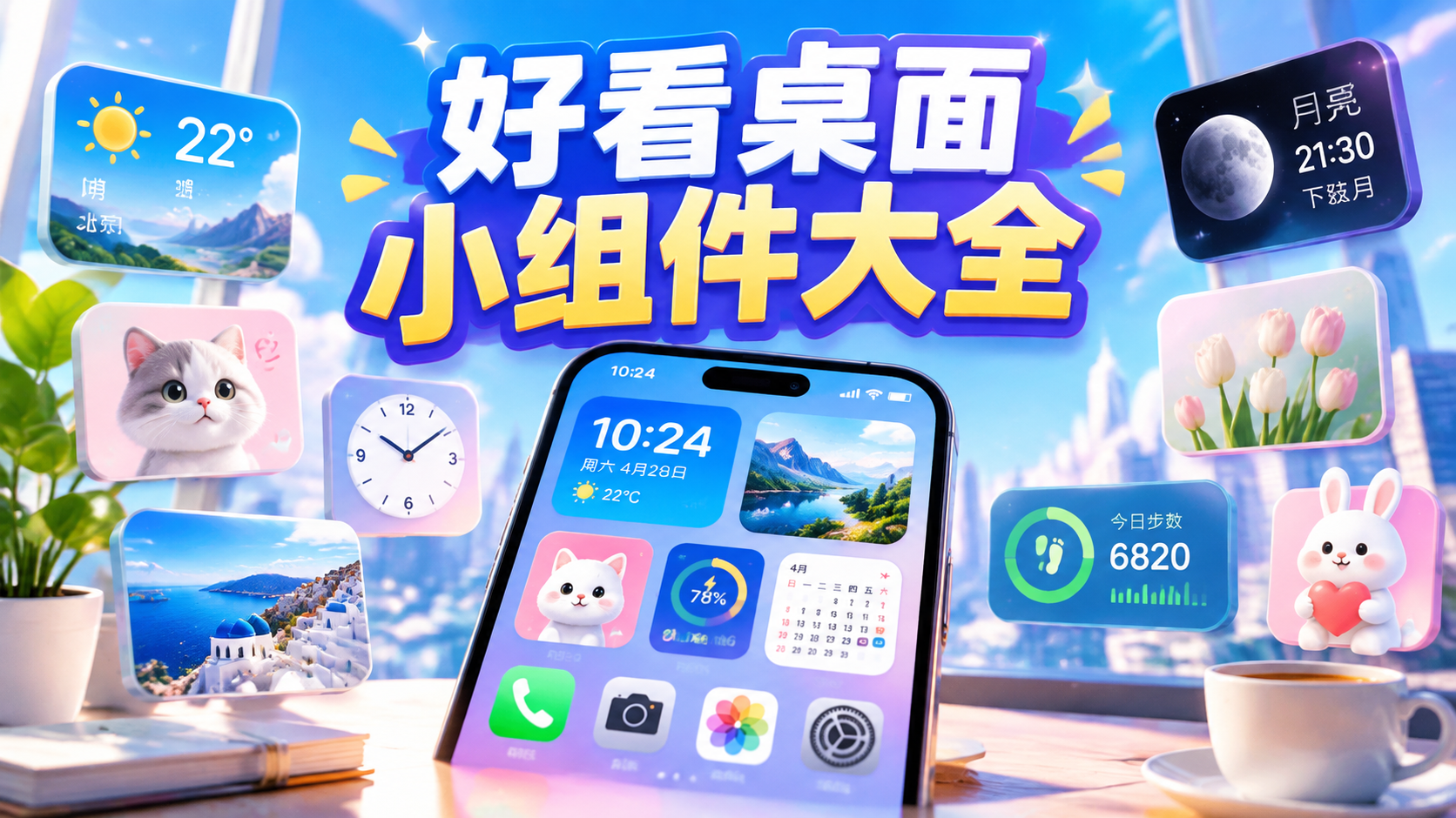 好看桌面小组件大全