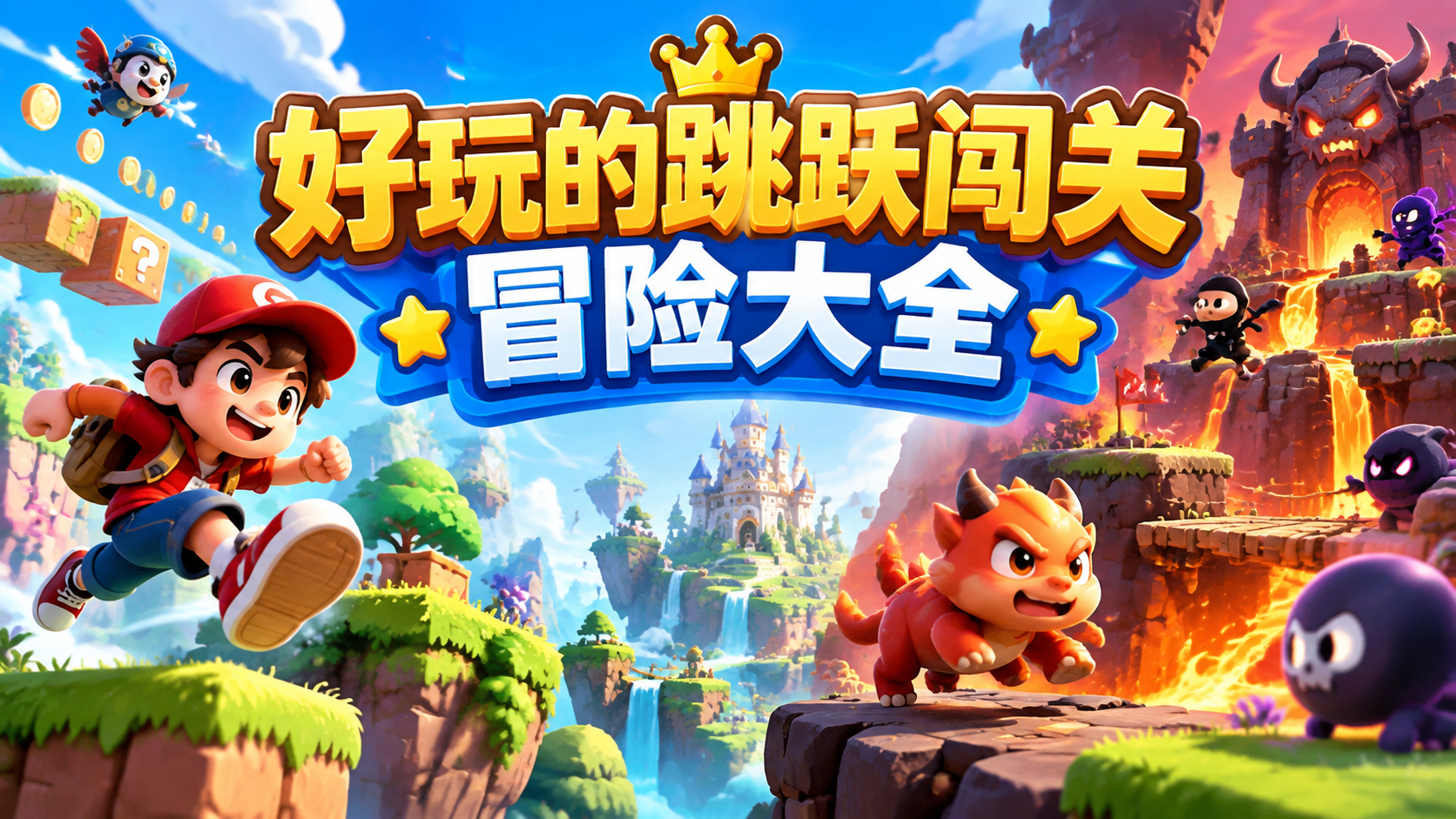 好玩的跳跃闯关冒险大全