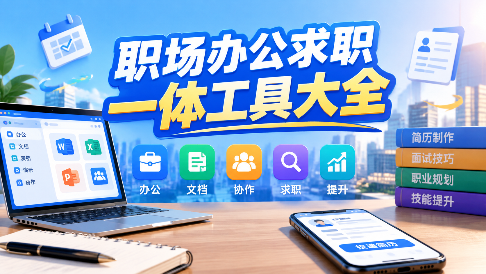 职场办公求职一体工具大全