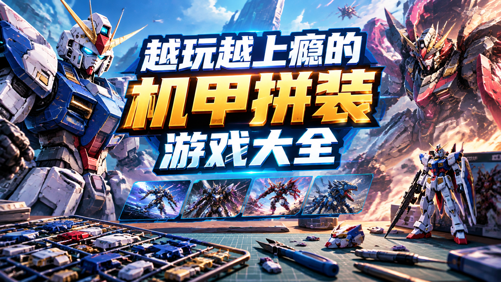越玩越上瘾的机甲拼装游戏大全
