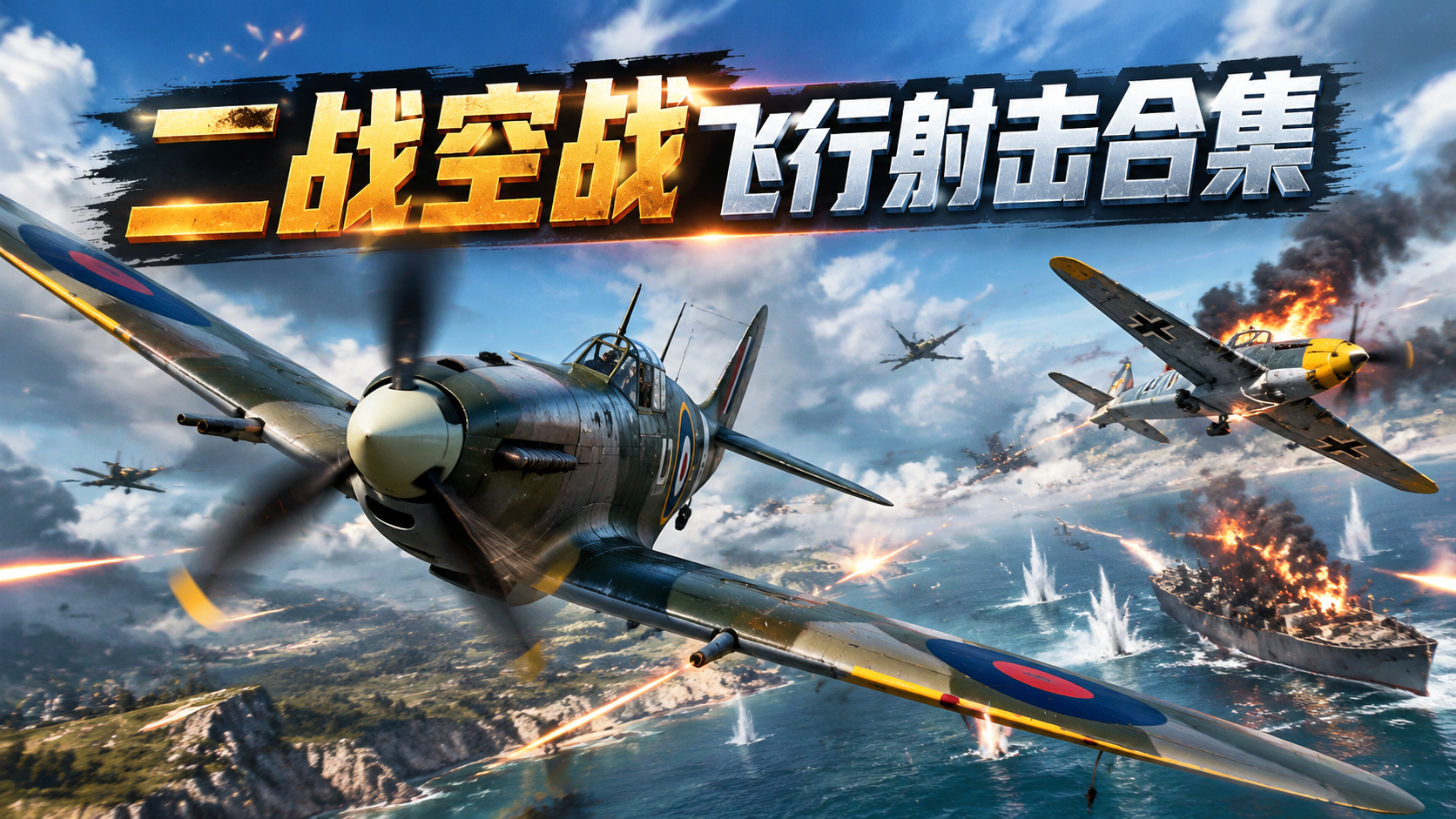 二战空战飞行射击合集