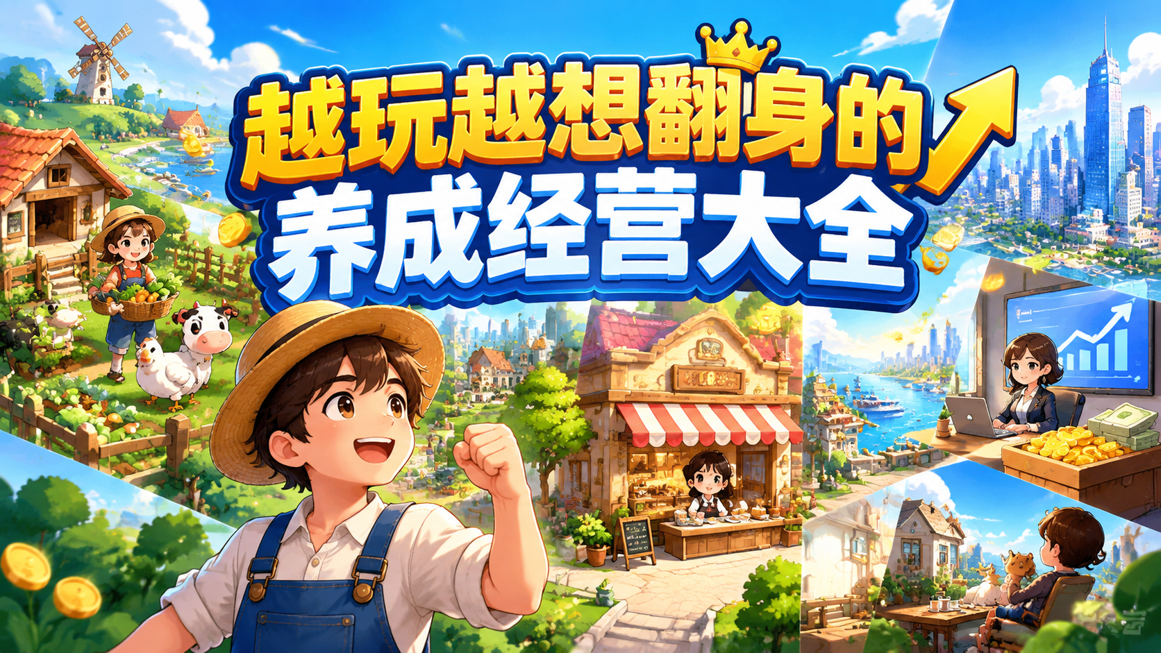 越玩越想翻身的养成经营大全