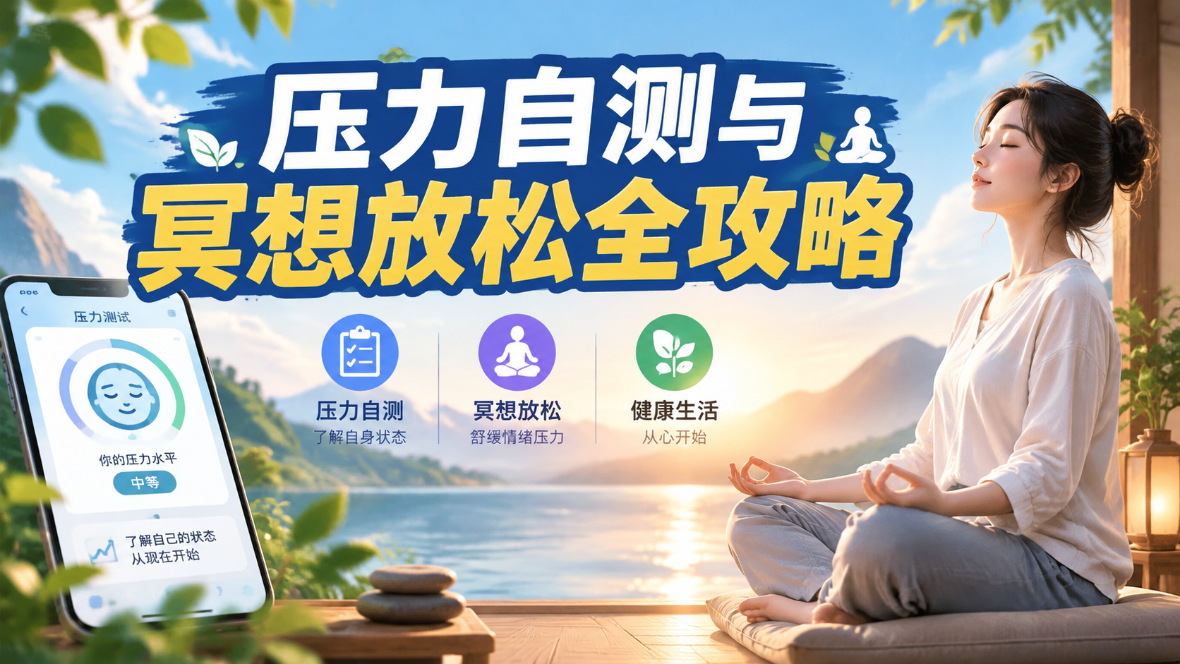 压力自测与冥想放松全攻略