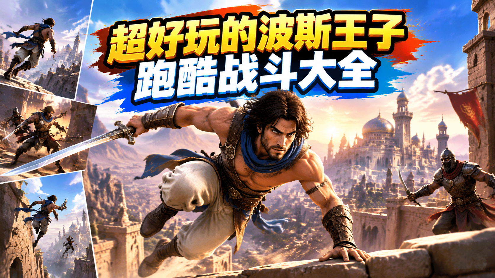 超好玩的波斯王子跑酷战斗大全