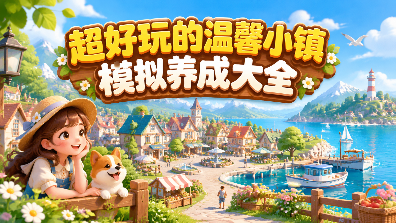 超好玩的温馨小镇模拟养成大全